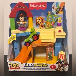 NEW! Fisher Price Little People Toy Story Andy’s Room